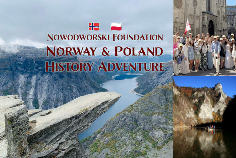 Historic Adventure to Norway & Poland – Youth Program by Nowodworski Foundation – June 26 – July 12, 2026